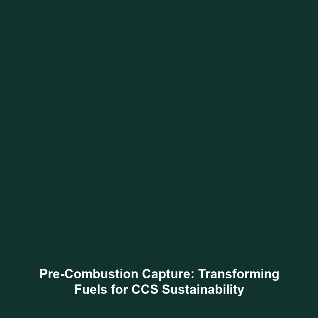 Post-Combustion Capture: Effective CO2 Reduction Strategies