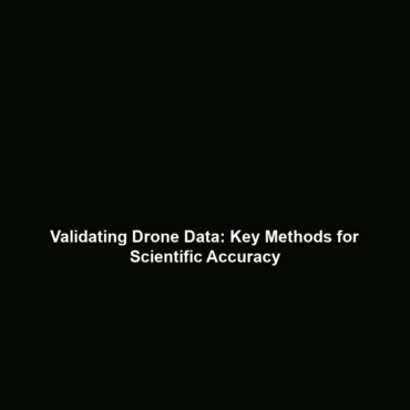 Validating Drone Data: Key Methods for Scientific Accuracy