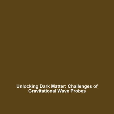 Unlocking Dark Matter: Challenges of Gravitational Wave Probes