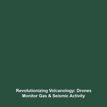 Revolutionizing Volcanology: Drones Monitor Gas & Seismic Activity